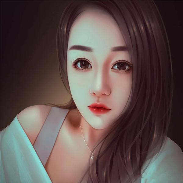 精致漫画头像手绘女生