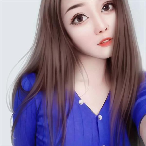 精致漫画头像手绘女生