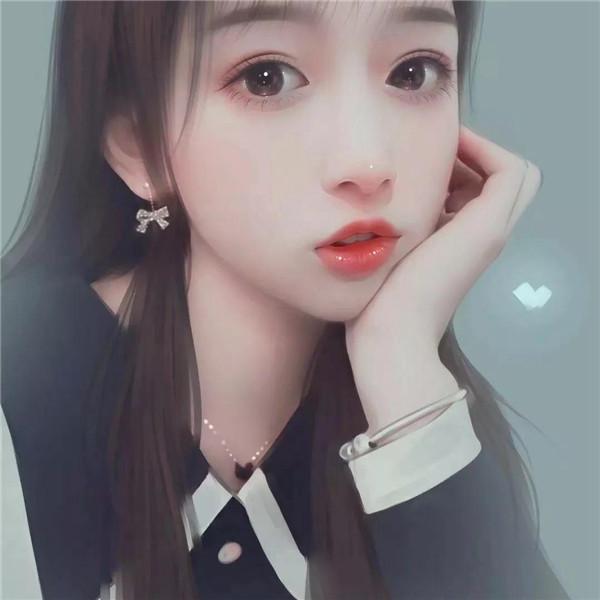 精致漫画头像手绘女生