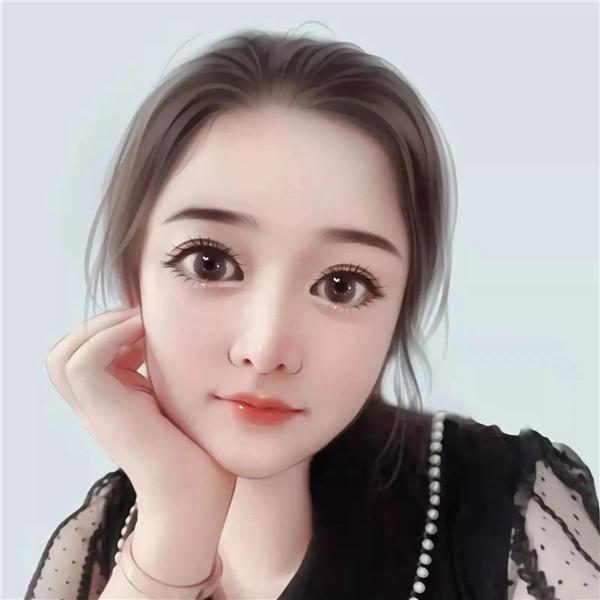 精致漫画头像手绘女生