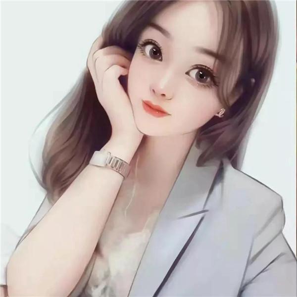 精致漫画头像手绘女生