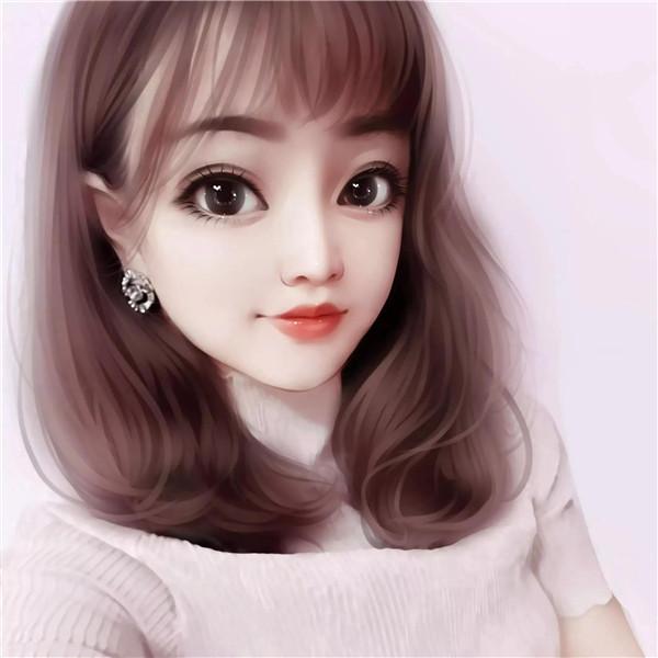 精致漫画头像手绘女生