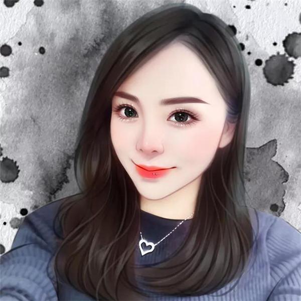 精致漫画头像手绘女生
