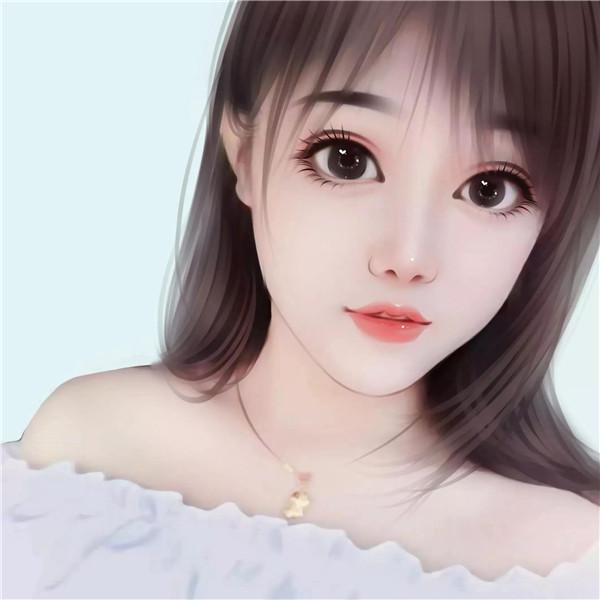 精致漫画头像手绘女生