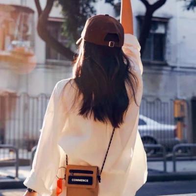 女头像真人图片背影