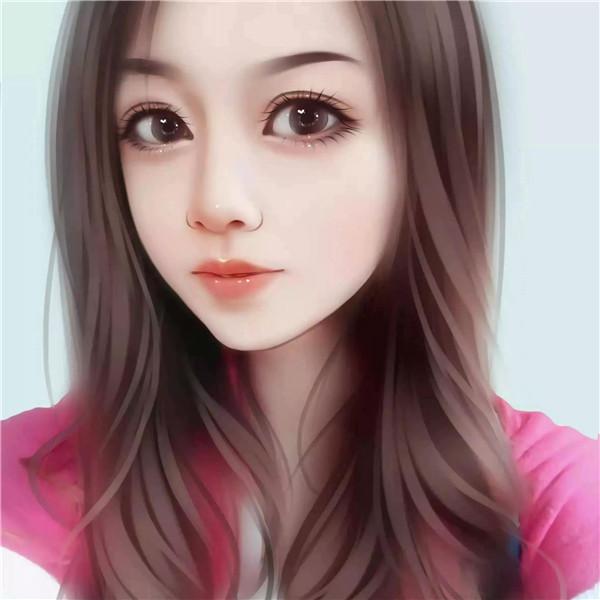 精致漫画头像手绘女生