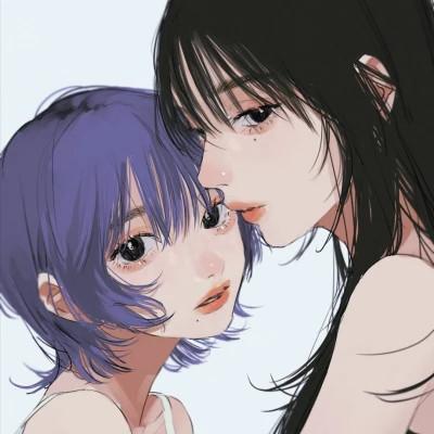 高级感百合头像图片