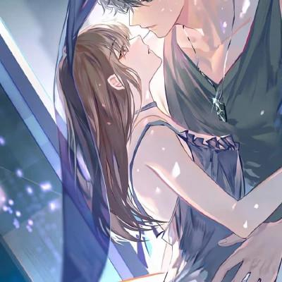 又欲又甜的情侣头像动漫一男一女