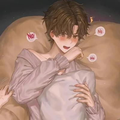 又欲又甜的情侣头像动漫一男一女