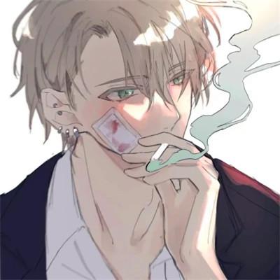 动漫男头像冷酷版帅气好看图片