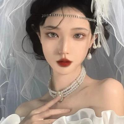 单人婚纱头像女 绝美的婚纱单人头像图片