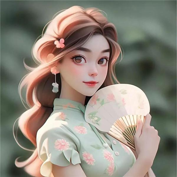 心动的漂亮动漫女生头像图片,好看