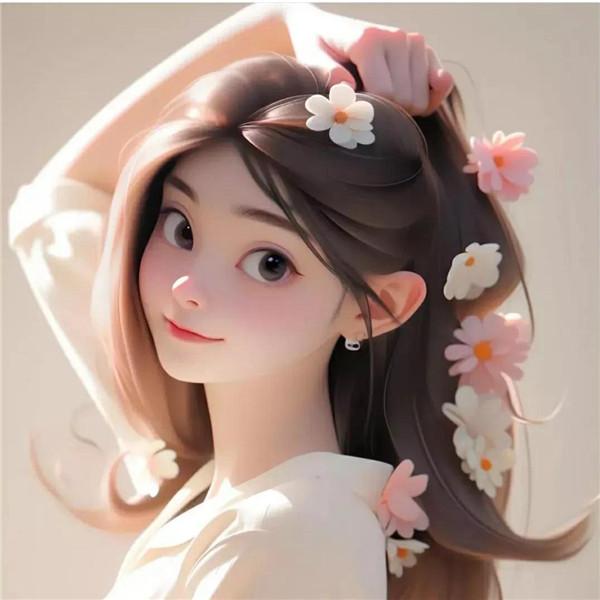 心动的漂亮动漫女生头像图片,好看
