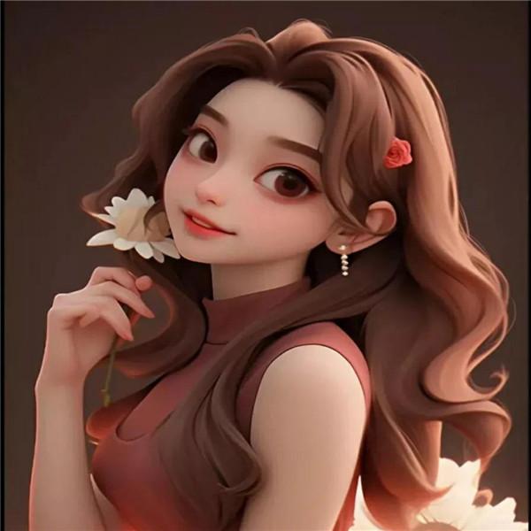 心动的漂亮动漫女生头像图片,好看