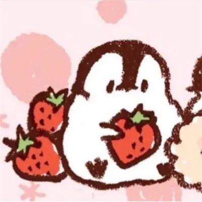 女生闺蜜头像可爱呆萌