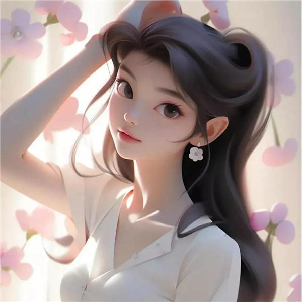 心动的漂亮动漫女生头像图片,好看