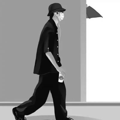 优质黑白动漫情头