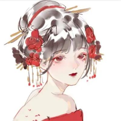 头像加背景图一套女生
