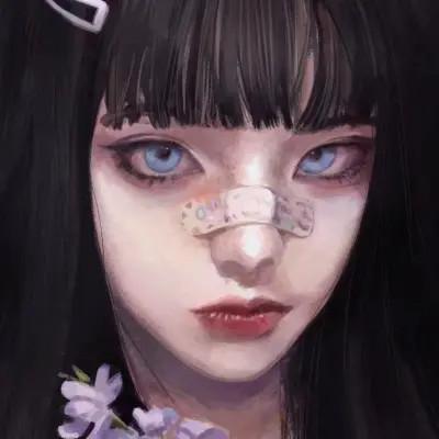 头像加背景图一套女生