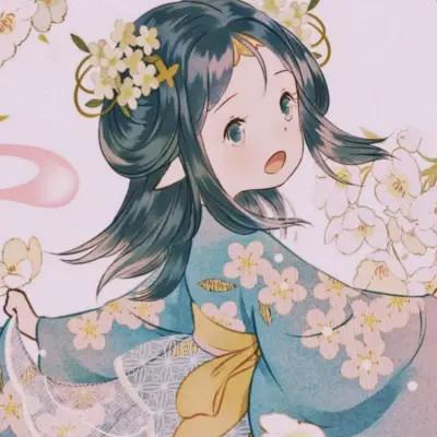 头像加背景图一套女生