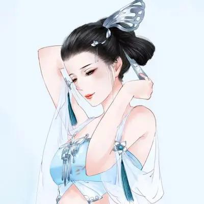头像加背景图一套女生