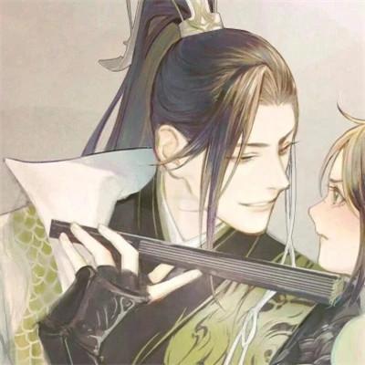 古风侠客情侣头像 一眼凝眸一世倾情