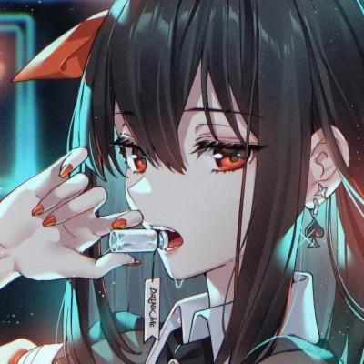 个人头像女生动漫单人