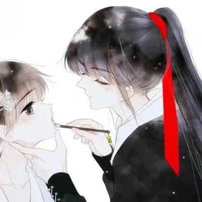 古风侠客情侣头像 一眼凝眸一世倾情
