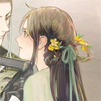 古风侠客情侣头像 一眼凝眸一世倾情