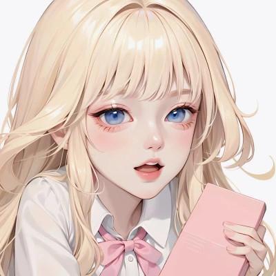 ai绘制女头像图片