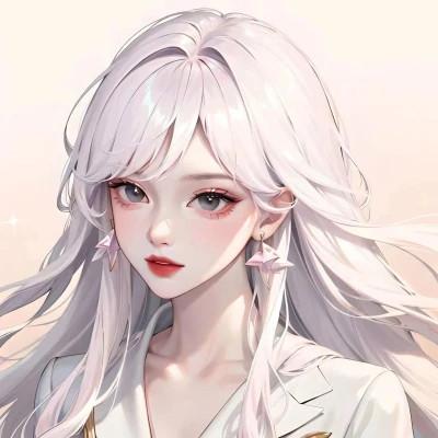 ai绘制女头像图片