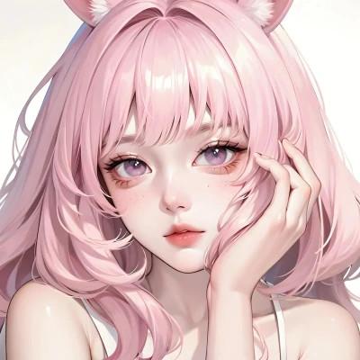 适合长期用的AI绘画女生头像