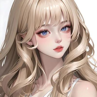 适合长期用的AI绘画女生头像