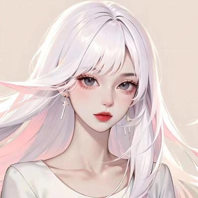 ai绘制女头像图片