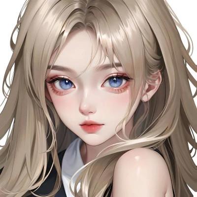 适合长期用的AI绘画女生头像