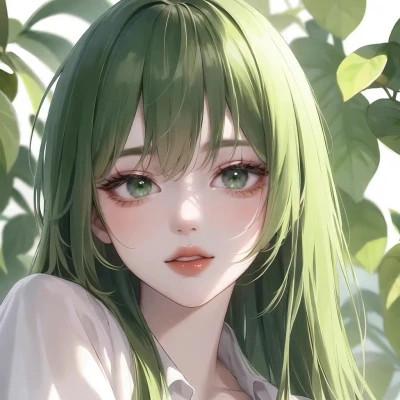 ai绘制女头像图片