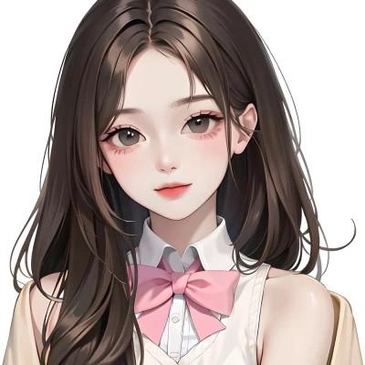 ai绘制女头像图片