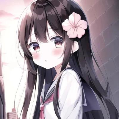 女生照片动漫头像高清好看