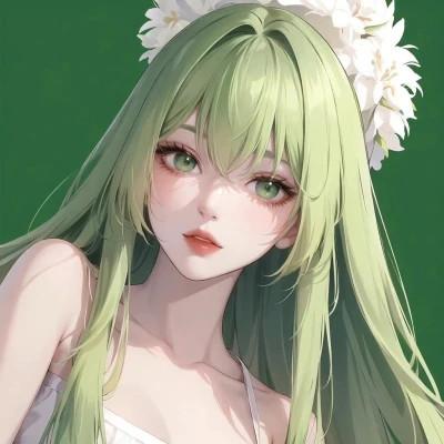 ai绘制女头像图片