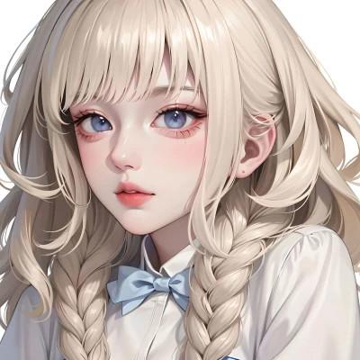 适合长期用的AI绘画女生头像