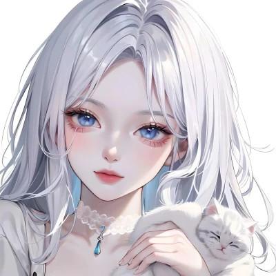 适合长期用的AI绘画女生头像