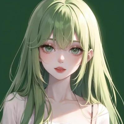 ai绘制女头像图片