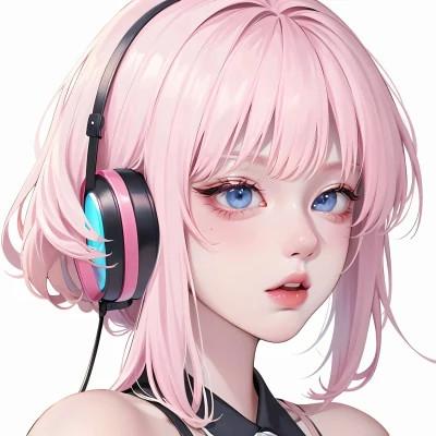 适合长期用的AI绘画女生头像