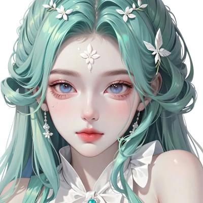 适合长期用的AI绘画女生头像