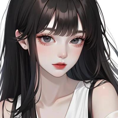 ai绘制女头像图片