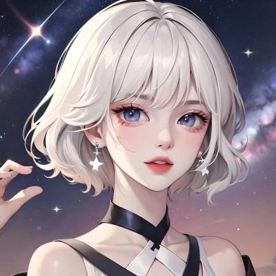 适合长期用的AI绘画女生头像