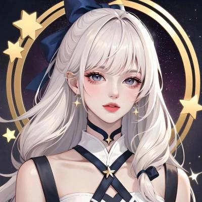 适合长期用的AI绘画女生头像