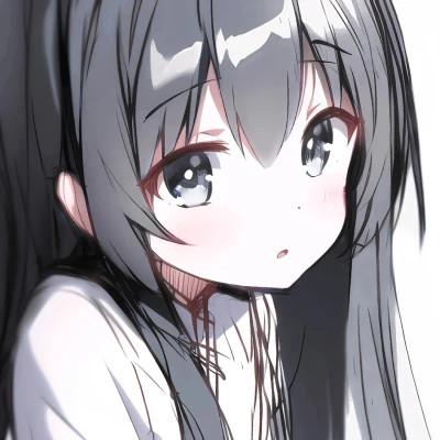 女生照片动漫头像高清好看
