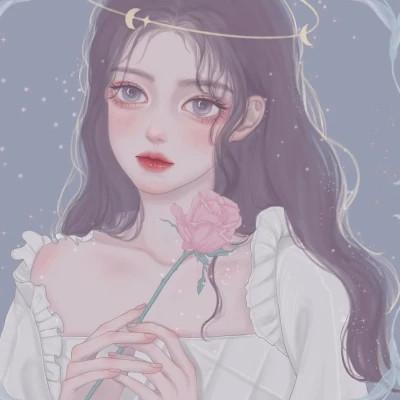 好看的手绘头像女生唯美