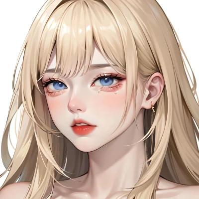 漫画头像女ai